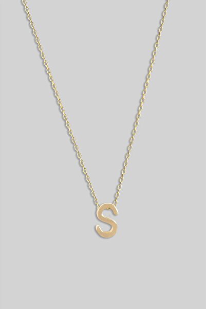 AKSESUARIM women's steel letter necklace