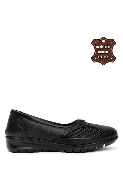 Voyager 7474 Pantofi de damă din piele naturală negri