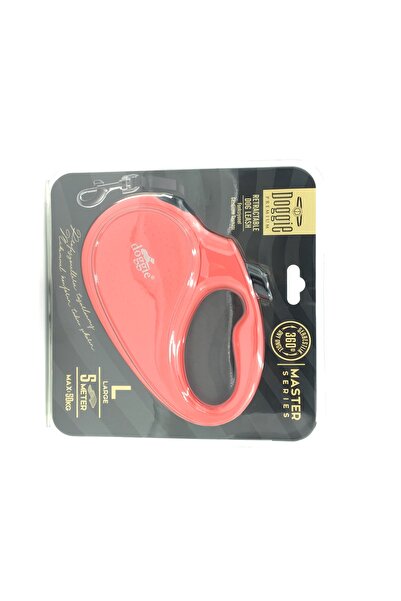 OEM Doggie Master Seri Otomatik Makaralı Köpek Gezdirme 50 kg / 5 M Pembe - a...
