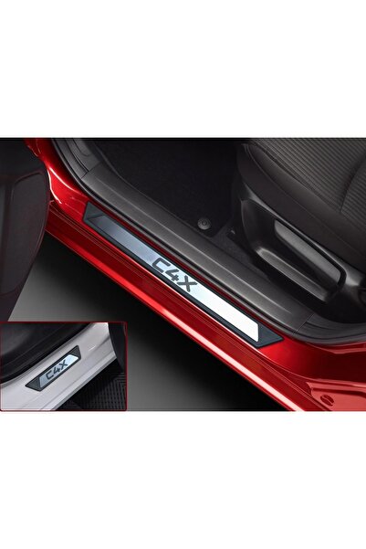 KromGaraj Citroen C4X Kapı Eşik Koruması 4 Parça