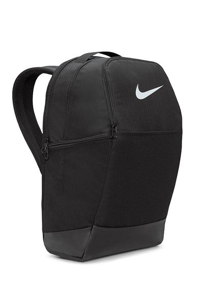 Nike Unisex Ασπρόμαυρο σακίδιο πλάτης 30x18x46 - DH7709-010 NK BRSLA M BKPK - 9,5