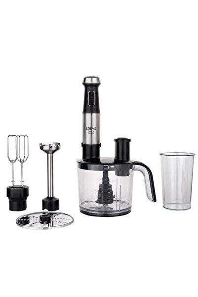 Nikadu مجموعة خلاط يدوي من Chef X Inox Pro Sgh22150