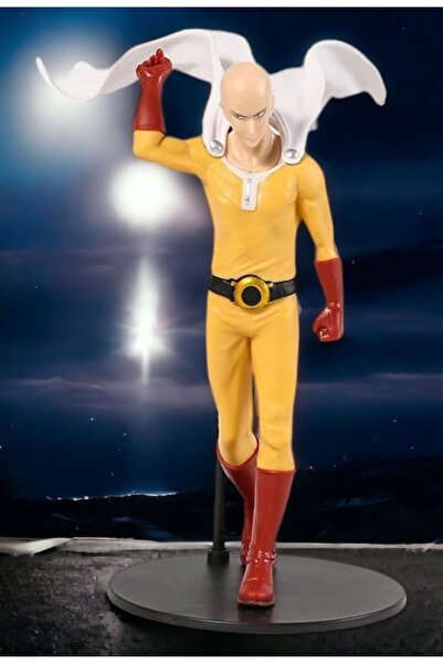 TEEMOOD PIRATE PARROT One Punch Man Saitama 19 cm Figür ANİME KARAKTER PLATFORMLU