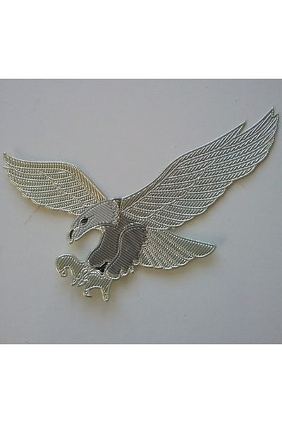 Armada Στρατιωτικό Patch Eagle Patch Patch Hotfix με σίδερο (12 cm * 9 cm)