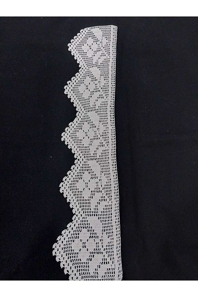 Papatyam Hand Knitted Crochet Embroidery/Handcrafted Lace/ Cotton Thread/50cm