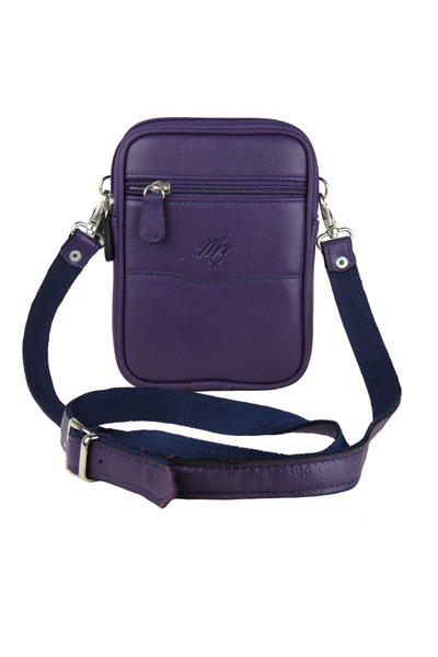 MÇ DERİ حقيبة جواز السفر بأربع عيون مصنوعة من جلد العجل الأصلي بنسبة 100%