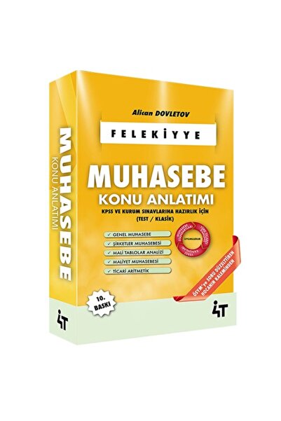 4T YAYINEVİ 4t MUHASEBE KONU ANLATIMI (10. BASKI) FELEKKİYYE