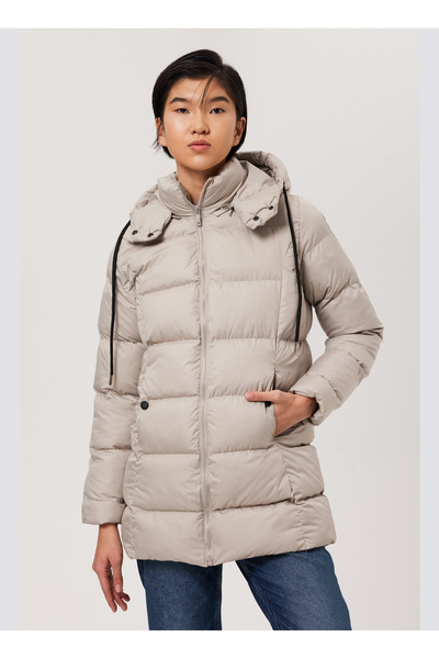 Lee Cooper Palton de damă ALISA bej LCF bej 232007   Palton