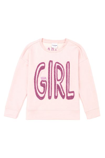 U.S. Polo Assn. Us Polo Assn. Light Pink Women's Sweatshirt - Renus