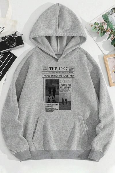 BENROMA Φούτερ με κουκούλα με κουκούλα Unisex 1997