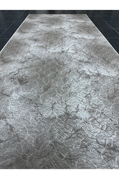 Merinos Kaymaz Taban Yıkanabilir Kesme Yolluk Kahve