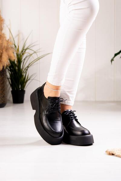 Rugano HAKİKİ DERİ KADIN SPOR AYAKKABI 3523023K