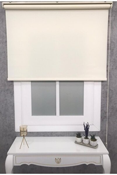 Liman Perde İMALATTAN KREM STOR PERDE