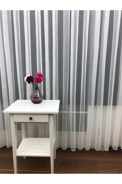 Esse Home Смугасті прямі тюлеві штори 550x250, щільні складки 1/3