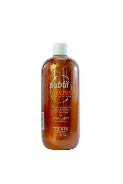 Subtil Gloss Şampuan 1000 Ml Cuivre Bakır