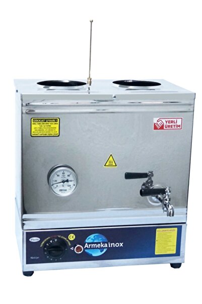 Armeka Platin 30 Litre Elektrikli Pleytsiz Çay Kazanı & Kahveci Kazanı Sanayi...