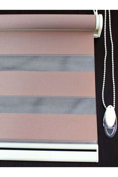 buperde Light Brown Eco Zebra Roller Blinds