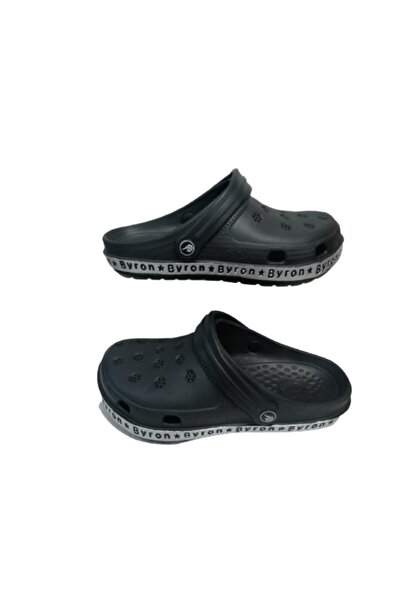 Byron Σανδάλια παντόφλες πεζοπορίας από μαύρη πολυουρεθάνη Unisex