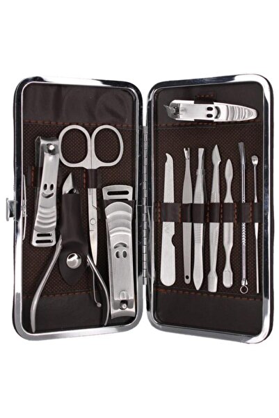 Carla Secret 12 Piece Manicure Set - with Wallet