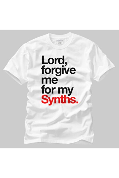 Crazy Muške majice Forgive Me For My Synths T-shirt
