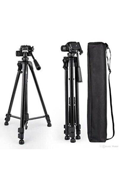 teknosepetim Profesyonel Kamera Tripod 140 Cm Telefon Tutucu Tripot Büyük Met...