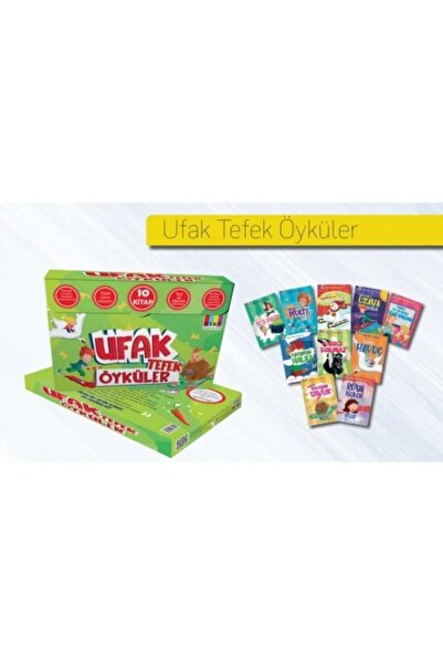 Öykü Yayıncılık Ufak Tefek Öyküler Hikaye Seti 10 Kitap Test Ve Etkinlik Çalı...