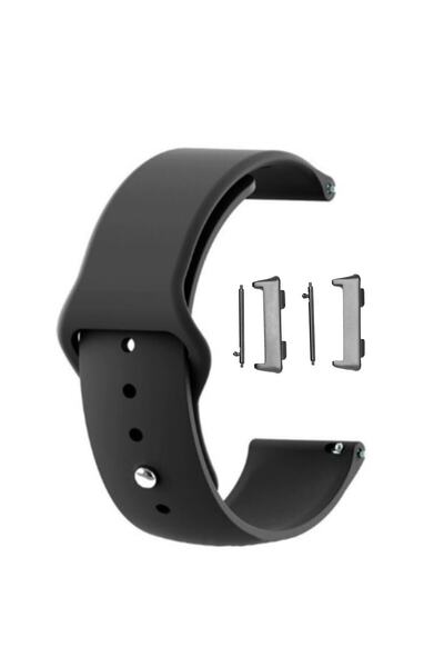 Ekoodukkan Oppo Watch 41mm Silikon Kordon - Gümüş Aparat Dahil