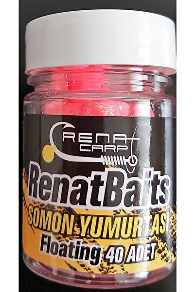Genel Markalar Renat Bait Somon Yumurtası Özel Kokulu Yüzen Alabalık Yemi Pembe