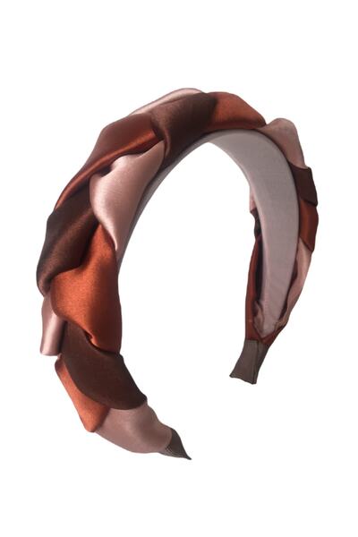 CSR AKSESUAR Πολύχρωμο Διχτυωτό Σατέν Κορώνα