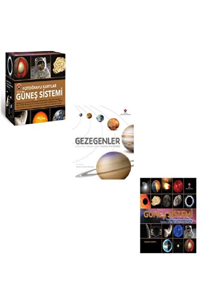 Tübitak Yayınları Tübitak Güneş Sistemi Ve Gezegenler Seti 3 Kitap