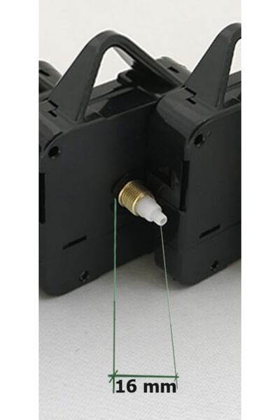 Aypaş 16 mm Flowing Silent Clock Motor and Mechanism Set