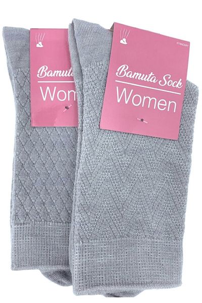 Bamuta Women's Seamless Socks 2 Pack