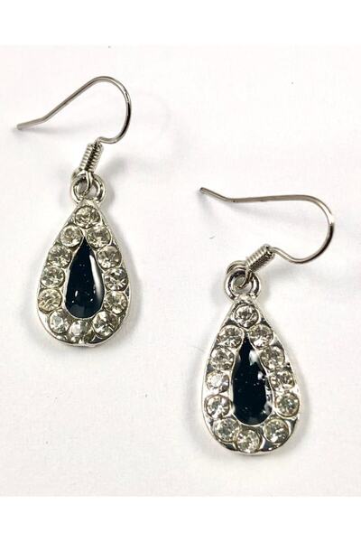 turkuazbijuteri Earrings-with stones-with enamel-drop Model