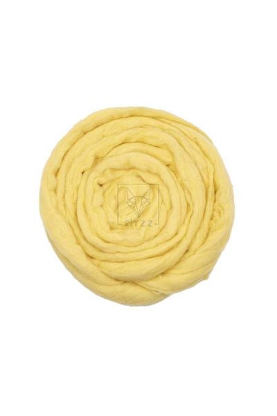 Ritzz Wool Felt 033 // Felting Wool // Light Yellow