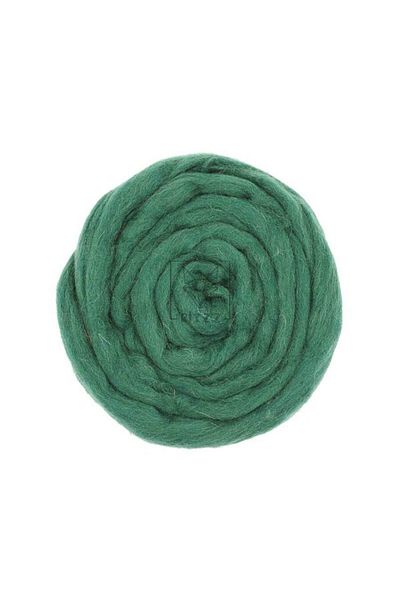 Ritzz Wool Felt 012 // Felting Wool // Emerald Green