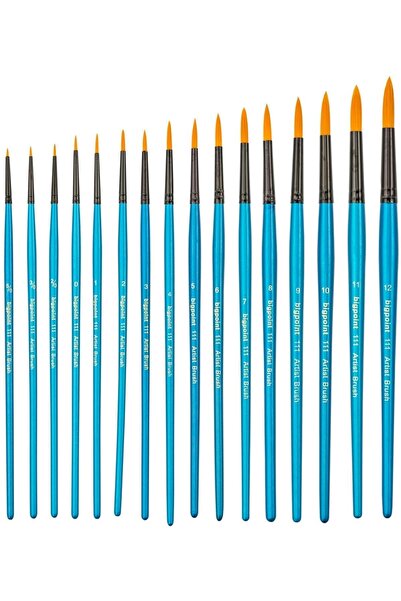 Bigpoint Серія Golden 111 - Синтетична кругла кисть № 12