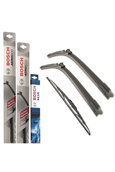 Bosch Ford Focus Muz Silecek Takımı Ön Arka Aeroteco 1998-2005