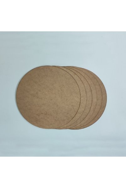 Pazar Molası Supla Round Diameter 18 Cm 1 Set (6 Pieces)