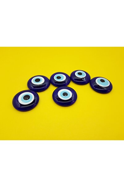 NETİCE ÖYLEK Γυάλινες χάντρες του κακού ματιού 6 τεμάχια 4 εκ.