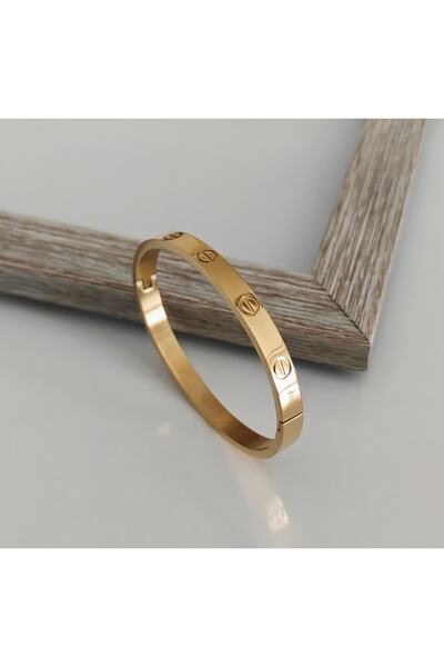 SU PERİSİ TAKI BİJUTERİ سوار نسائي من الفولاذ المقاوم للصدأ بنمط ذهبي