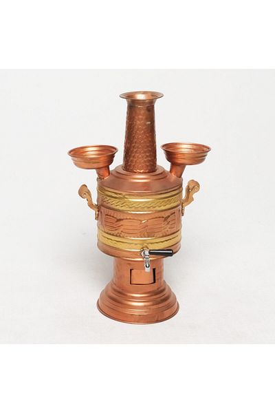RZM Soba Copper Samovar Çorum 5 Lt