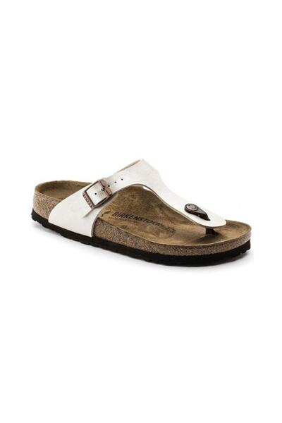 Birkenstock Gizeh Bf Ekru Parmak Arası Kadın Terlik 943871 V3