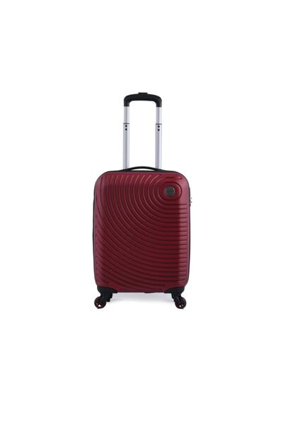 ÇÇS 5169 4 Tekerlekli Unisex Kabin Boy Valiz Bordo