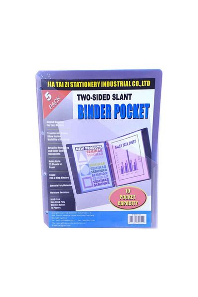 JTZ Feh335 Double Pocket Magazine File