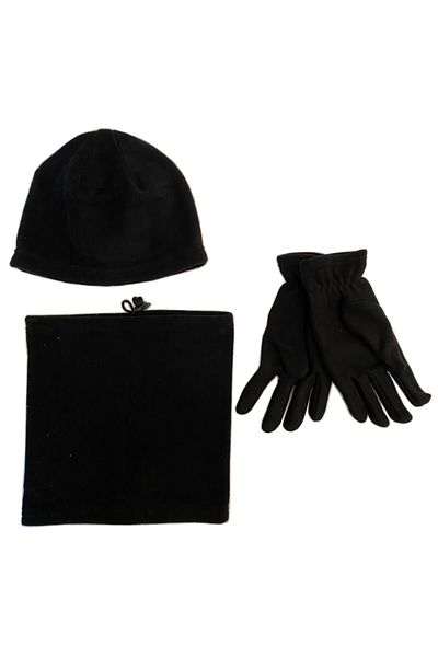 Flaş Askeri Malzeme Комплект от 3 ръкавици и шапки Polar Beanie