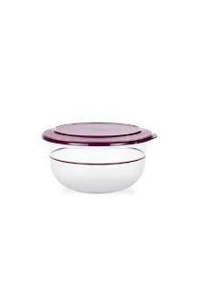 Tupperware حاوية تقديم كريستال 1 لتر