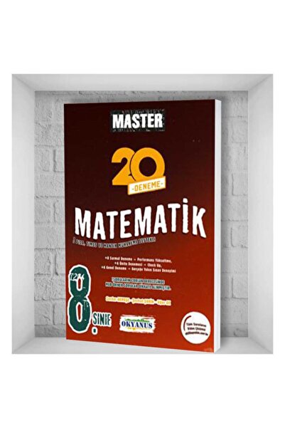 Okyanus Yayınları 8.sınıf Master 20 Matematik Denemesi