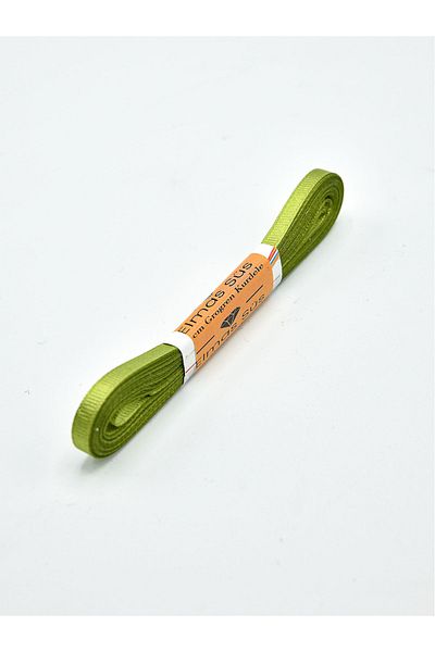 E Elmas Khaki Green Grosgrain Ribbon (6mm-10m)