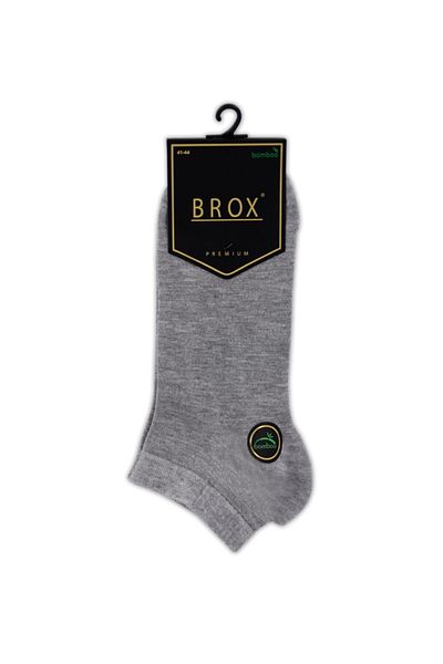 BROX Мъжки сиви бамбукови безшевни ароматизирани ботуши