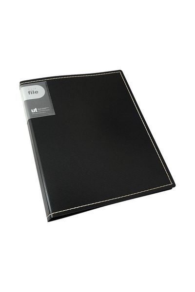 Umur Kırtasiye Shuter Compression Presentation File Single Mechanism Black Color T1031